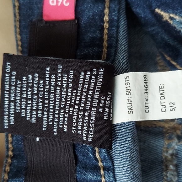 Torrid Denim Skinny Super Stretch Mid-Rise Five Pocket Jeans Size 26R Dark Rinse - Picture 16 of 16